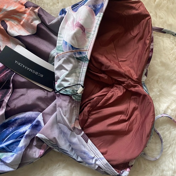 BCBGMAXAZARIA Sweetheart Neckline One Piece, NWT, Size 4 - Picture 7 of 10